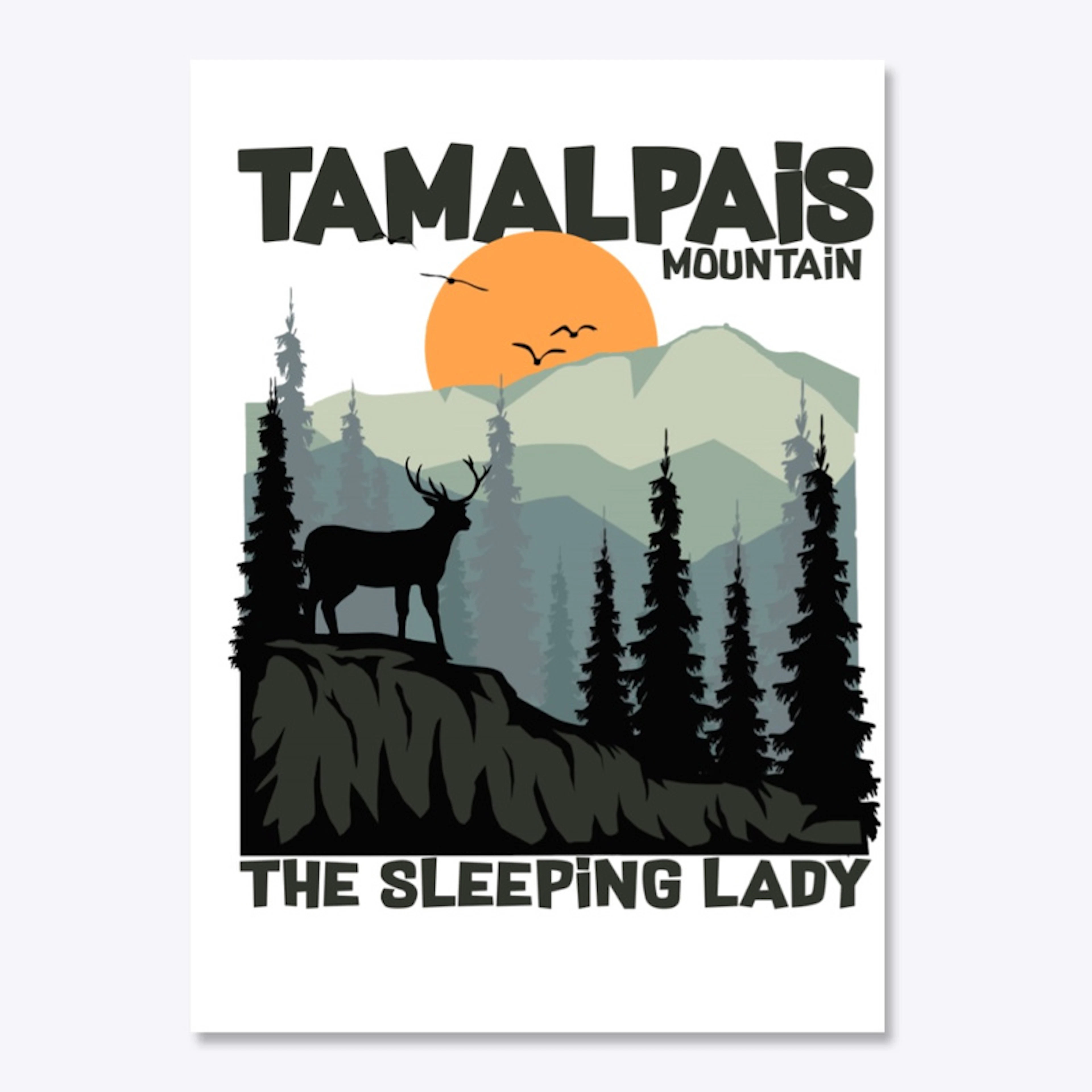 Tamalpais Mountain The Sleeping Lady