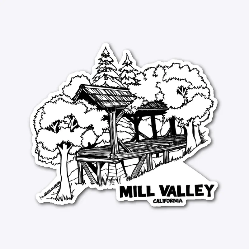 Old Mill - Mill Valley California 1980 